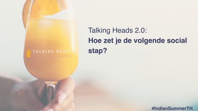 Talking heads 2.0 presentatie 