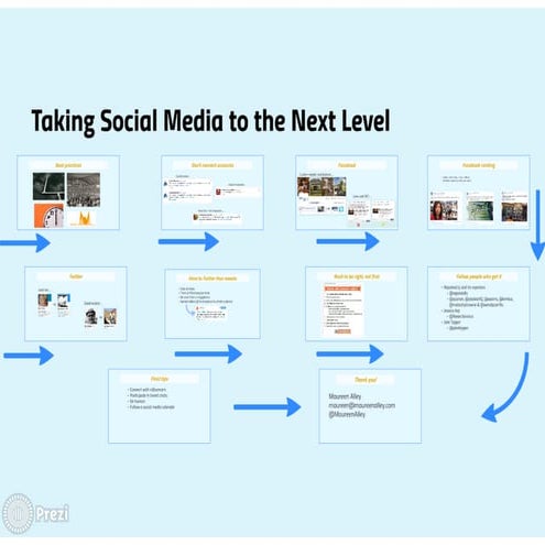 Taking Social Media to the Next Level