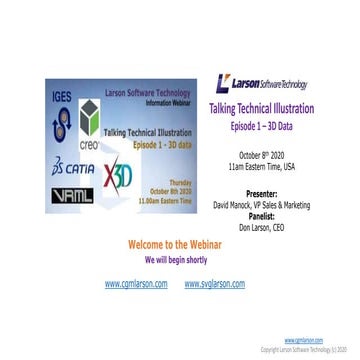 Talking Technical illustration - Episode 1 - 3D data