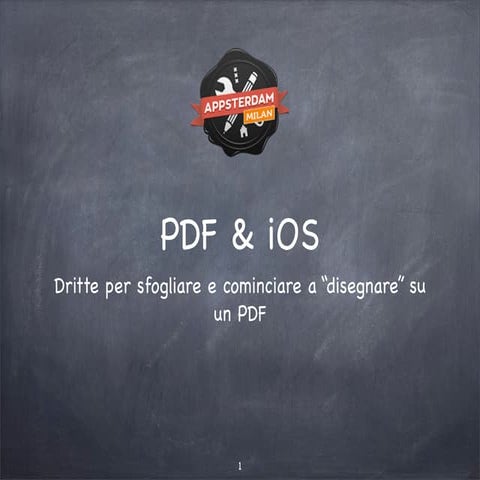 PDF & iOS