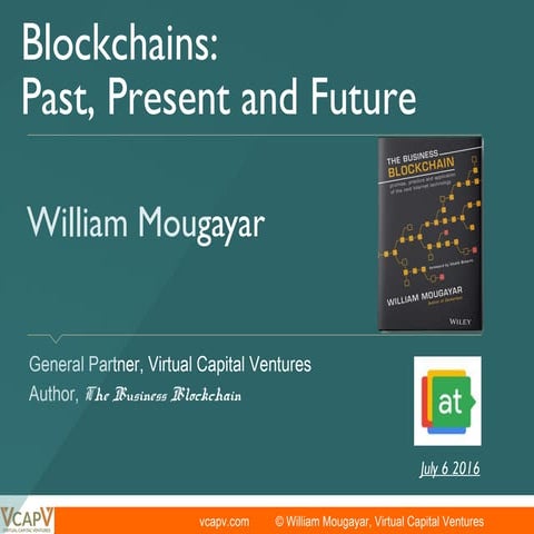 William Mougayar Talks at Google