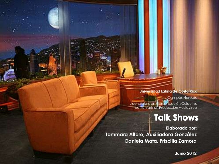 Talk shows