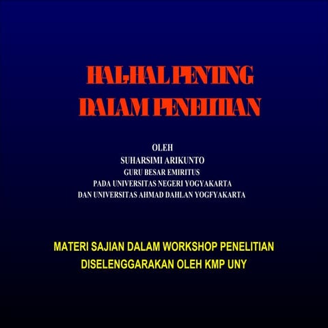 Talkshow tesis dan disertasi 1