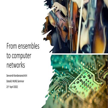 From ensembles to computer networks