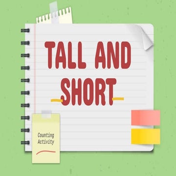TALL and SHORT Activity