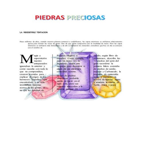 piedras preciosas 