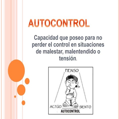 Taller 3-autocontrol | PPTX