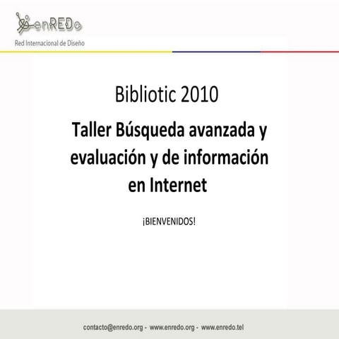 Taller Búsqueda de Información