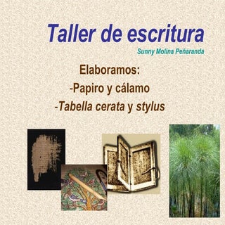 Taller De Escritura