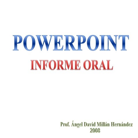 Taller De Power Point 2007