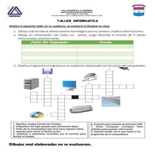 Taller informatica 602 | PDF
