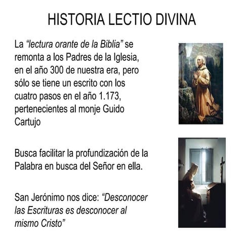 El Método de la Lectio Divina