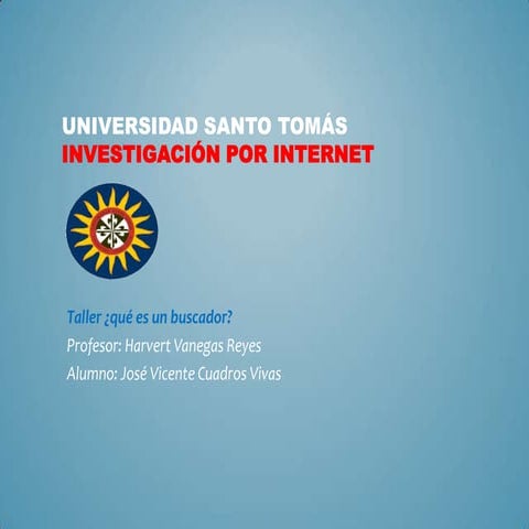 Taller 1 qué es un buscador