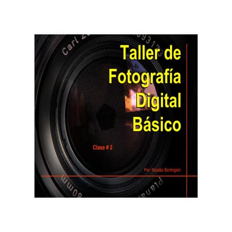 Taller de Fotografía Básico