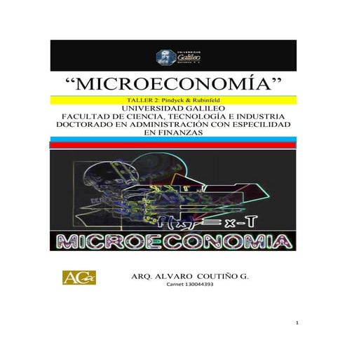 Taller 2 microeconomía