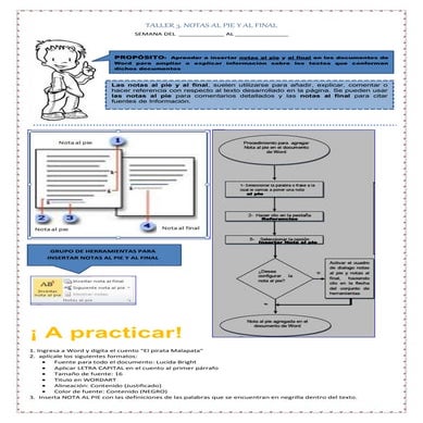 Taller 2 notas al pie y al final