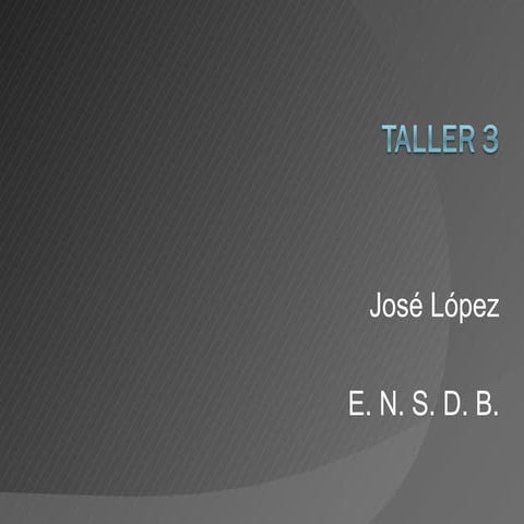 Taller 3
