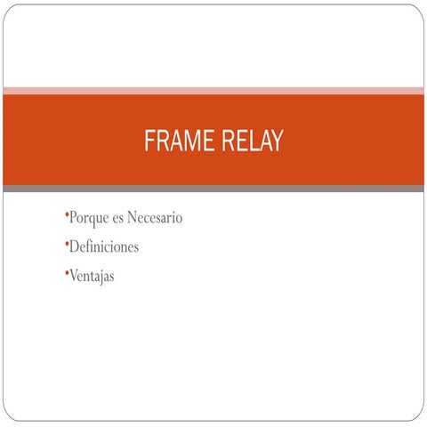 Taller 3   Frame Relay