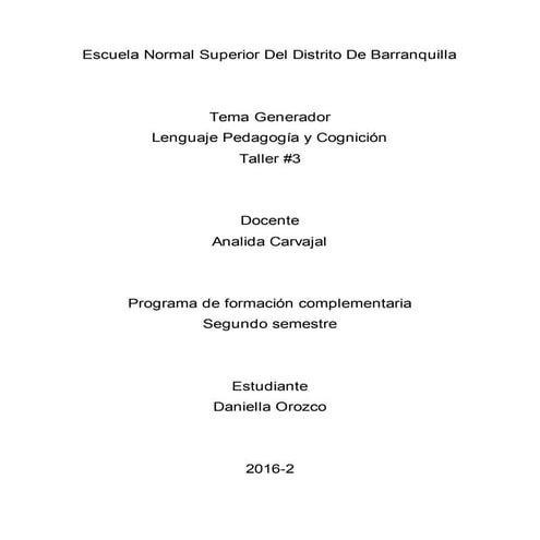 Taller 3 (Signo Lingüístico)