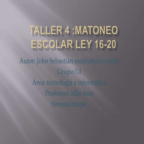 Taller 4