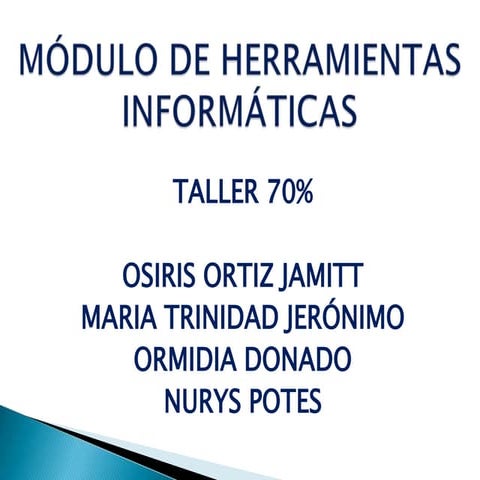 Taller 70%