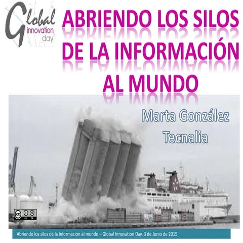 Taller abriendo los silos de la información al mundo