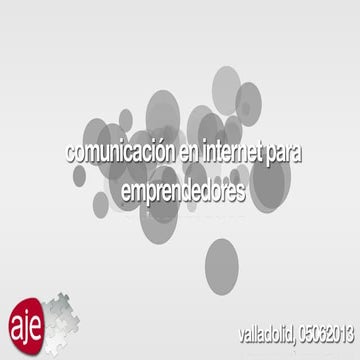 Comunicación online para emprendedores