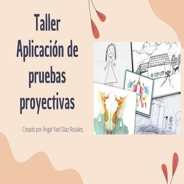 pruebas psicometricas y proyectivas | DOCX