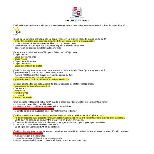 Taller aplicativo topicos redes