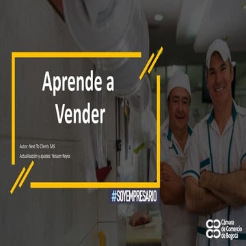 Taller Aprende a vender con inteligencia