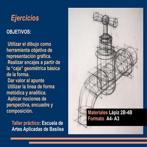 Prácticas de Dibujo: Escuela de artes aplicadas de Basilea