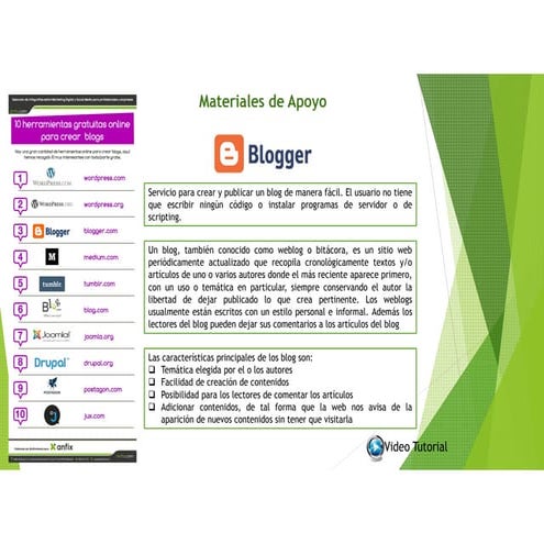 Taller blogger - Sistemas SENA