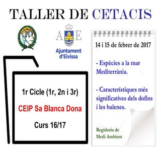 Taller de Cetacis