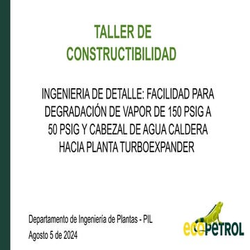 Taller constructibilidad Degrdacion Vapor GRB-4904-24073-ID-GEN-IF-004 .pptx