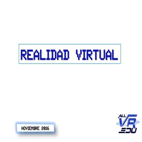 Intro a la #RealidadVirtual con Linki, el robot.