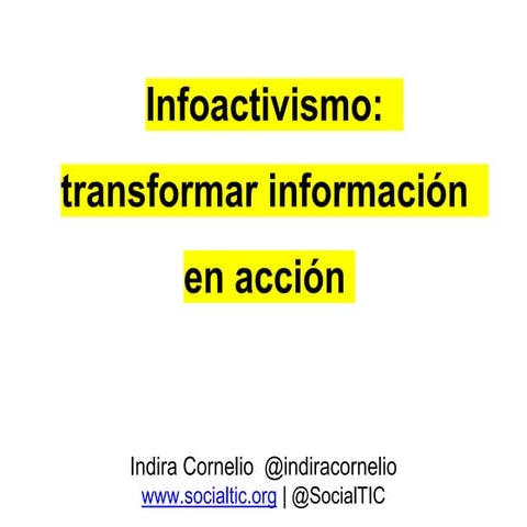 Infoactivismo - Día de Infoactivismo