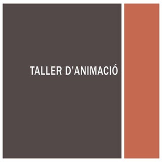 Taller d’animació 