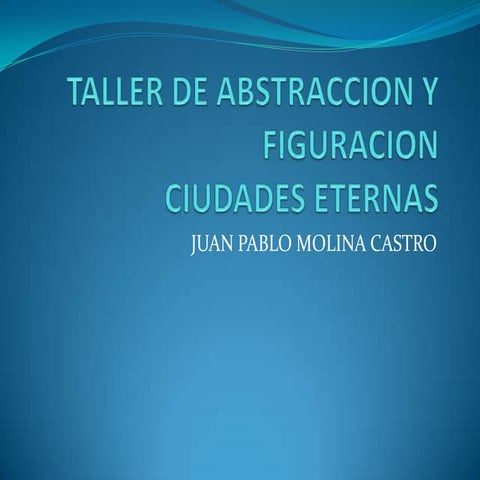 Taller de abstraccion y figuracion 3