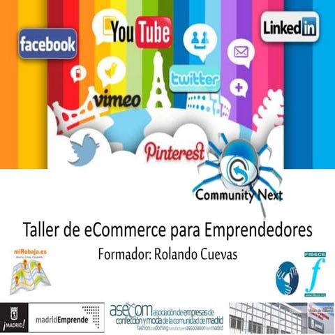 Taller de ecommerce para emprendedores 