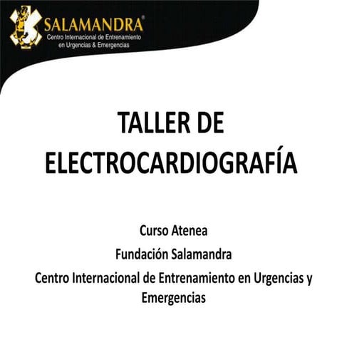 Taller de ekg