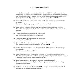 Taller de induccion solucionado