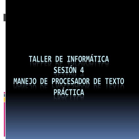 Taller de informática