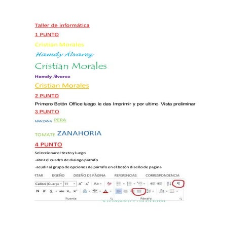 Taller de informática