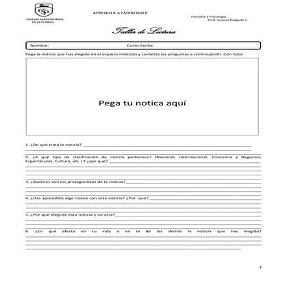 Análisis de Noticia