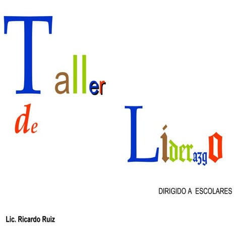 Taller De Liderazgo 1