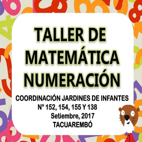 Taller de matemáticas