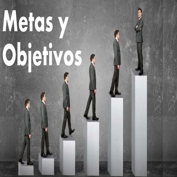 Cómo crear metas y objetivos | PPTX