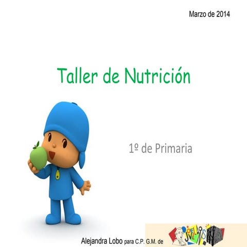 Taller de Nutrición 1º de Primaria