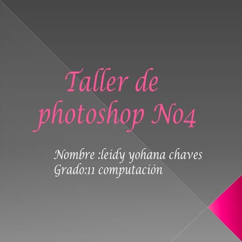 tutorial facil de photoshop | PPTX
