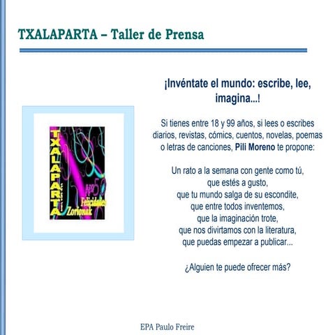Taller de prensa